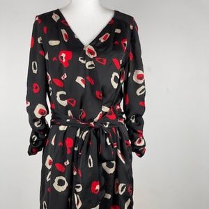 DKNYC  Black and Red Casual Dress $19 Excellent C.
